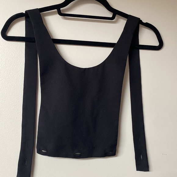 Beautiful French Pinafore Culottes Jumper convertible to shorts ✨FIRM✨

NWOT - Picture 9 of 10